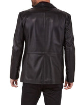 Men Genuine Leather Blazer Sport Coat 51